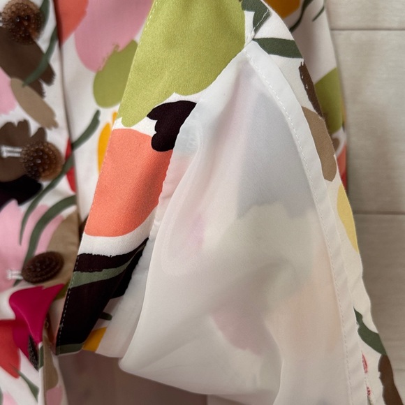 Talbots Floral A-Line Skirt - Multicolor 4 petite - Picture 6 of 6